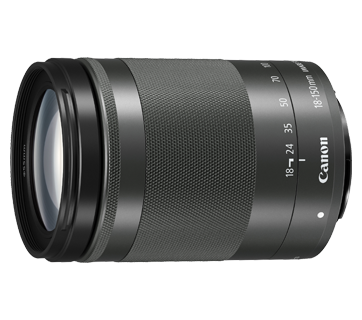 EF Lenses - EF-M18-150mm f/3.5-6.3 IS STM (Graphite) - Canon Malaysia