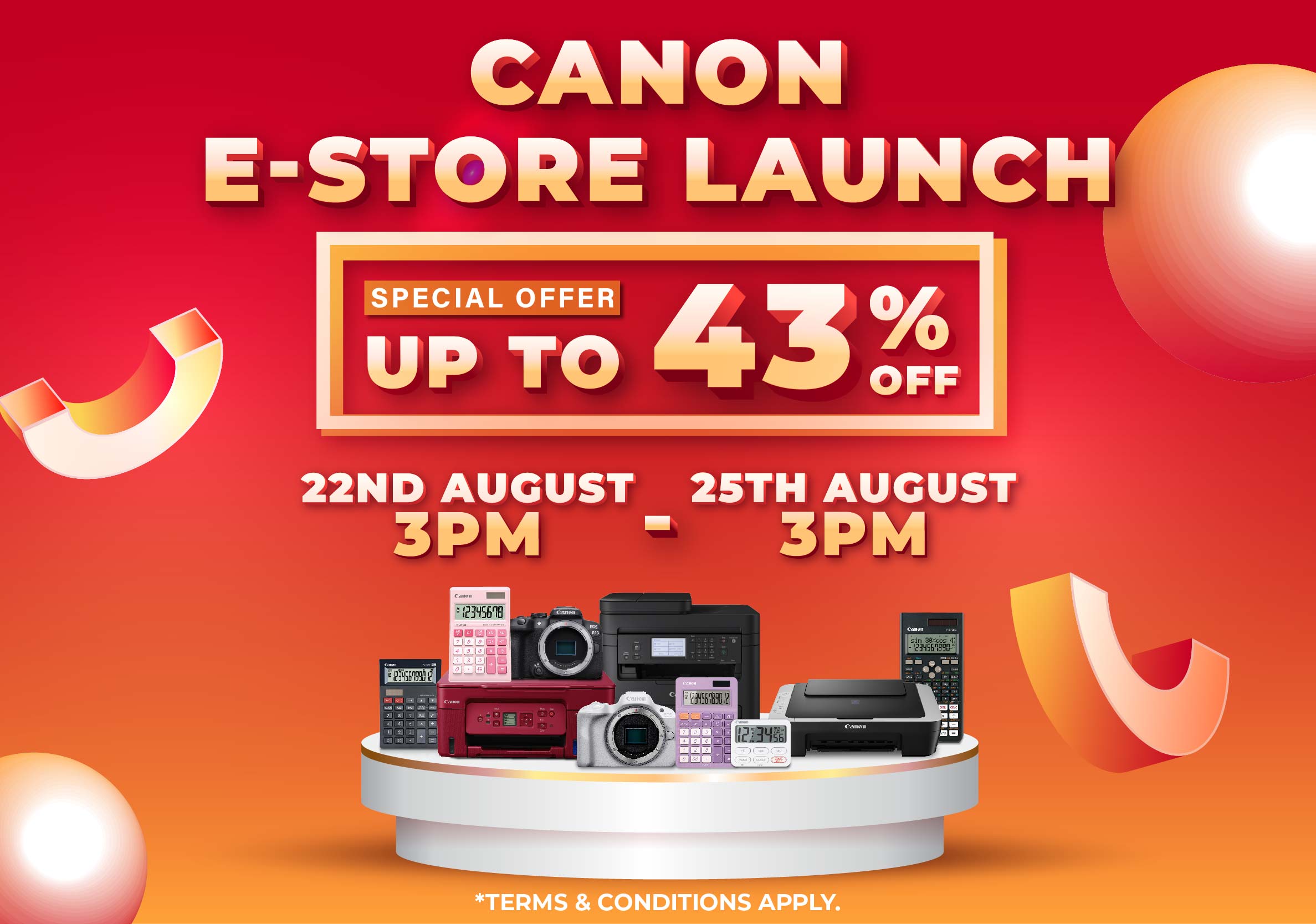 Canon Launches E-Store to Enhance Customer Experience & Product Accessibility