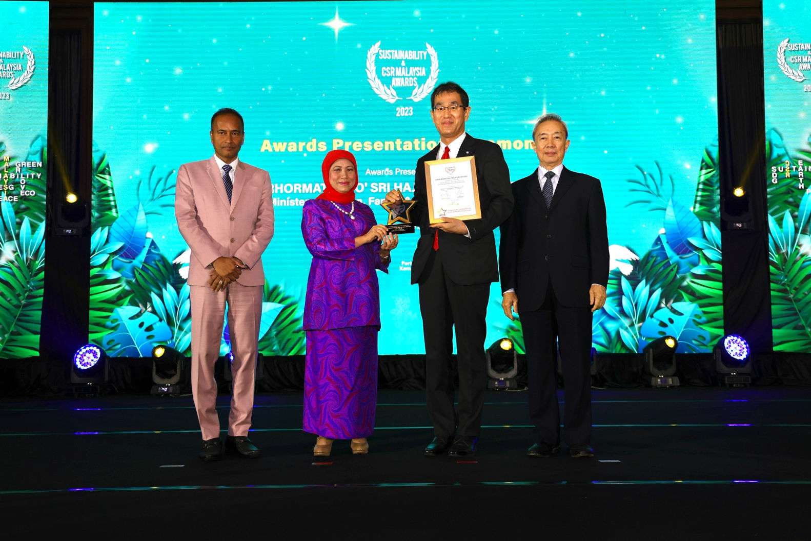 Canon Wins Sixth Consecutive Award at Sustainability and CSR Malaysia Awards 2023