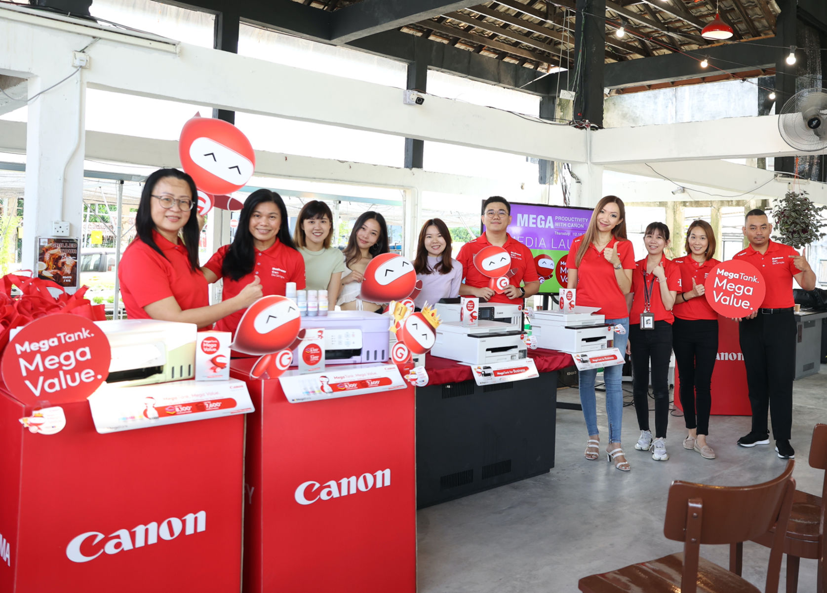 Canon Launch Event Prints with Purpose on World Mental Health Awareness Day