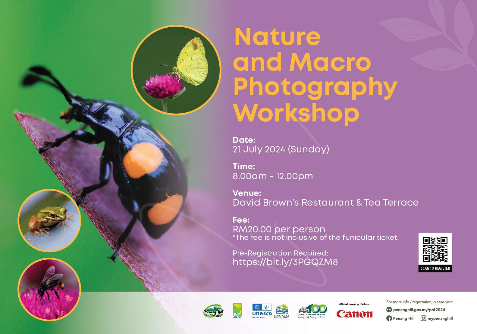 Nature and Macro Photography Workshop