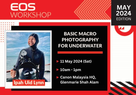 (Kuala Lumpur) Basic Macro Photography for Underwater Workshop