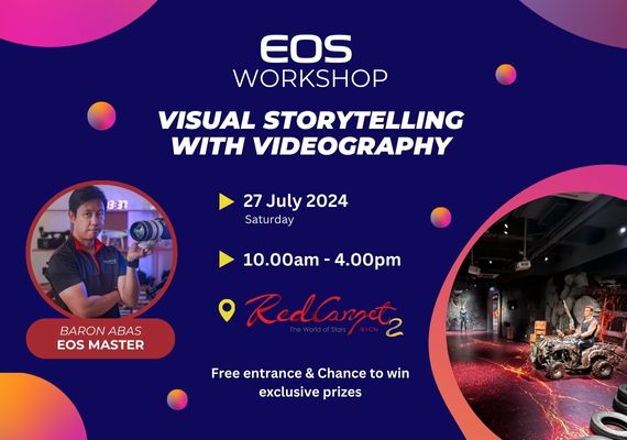 (Kuala Lumpur) Visual Storytelling with Videography