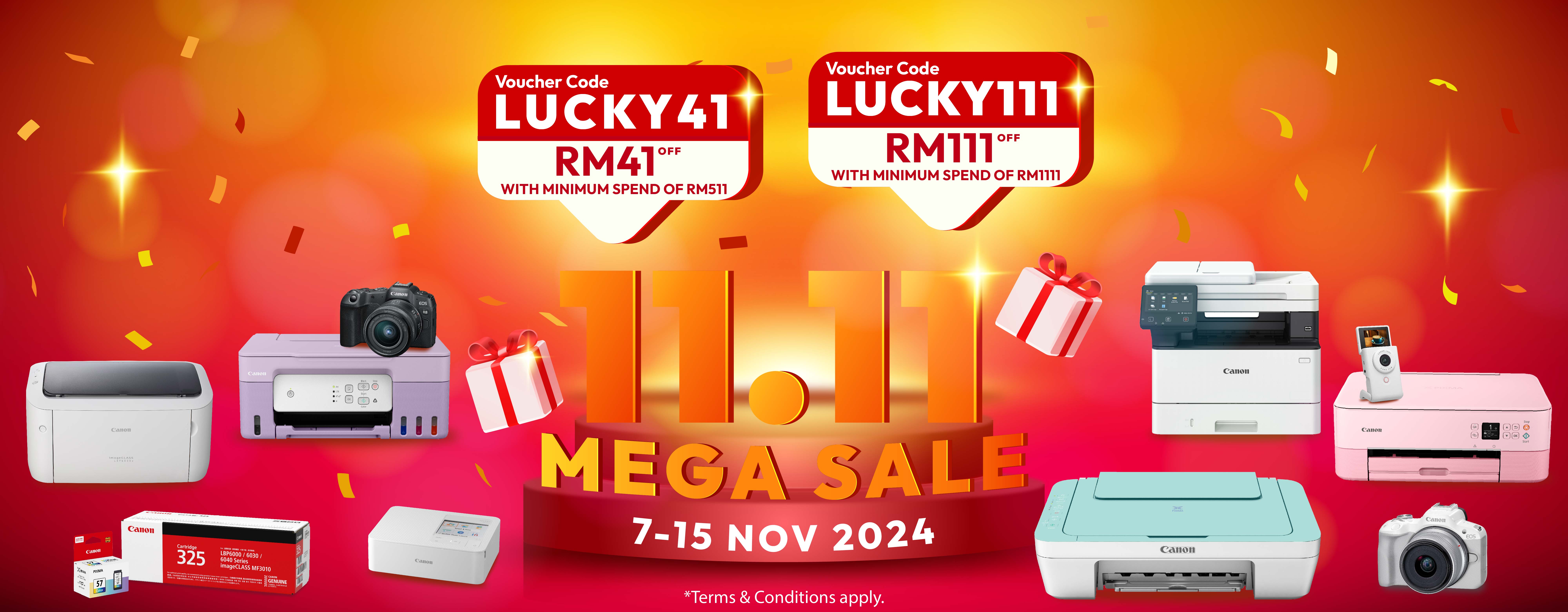 E-Store 11.11 Mega Sale