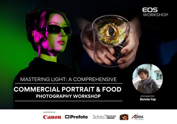 Mastering Light: A Comprehensive Commercial Portrait & Food Photography Workshop