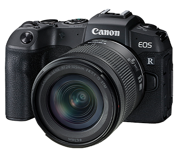 EOS RP w RF24-105mm F4-7.1 IS STM Front Slant Ori_362x320