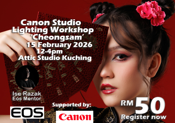 Canon Studio Lighting Workshop "Cheongsam" (Kuch)