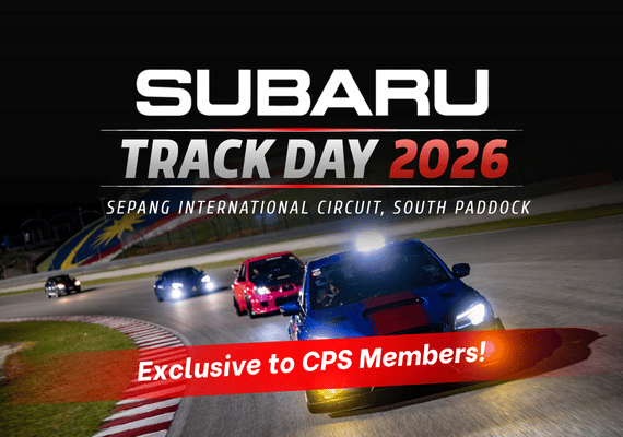 [EXCLUSIVE FOR CPS MEMBERS ONLY] Canon x Subaru Track Day 2026