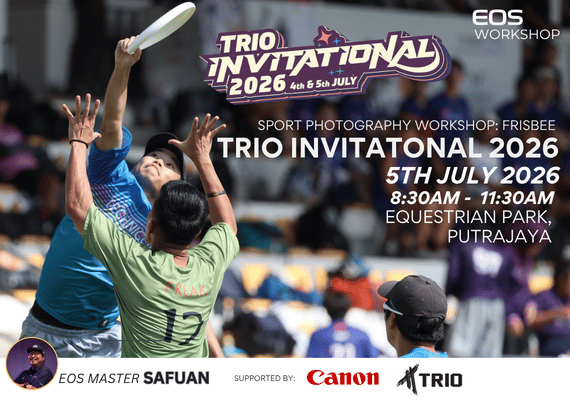 (Putrajaya) Frisbee Sport Photography Workshop