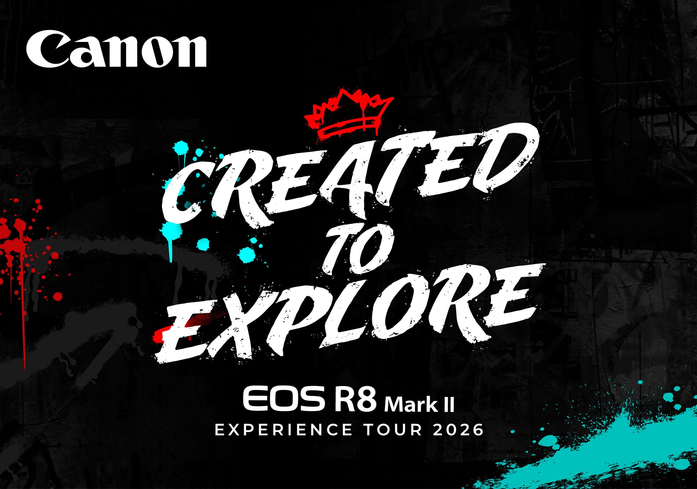 Created To Explore - EOS R8 Mark II Experience Tour 2026