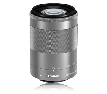 Canon EF-M 55-200mm f/4.5-6.3 IS STM Lens for EOS-M 