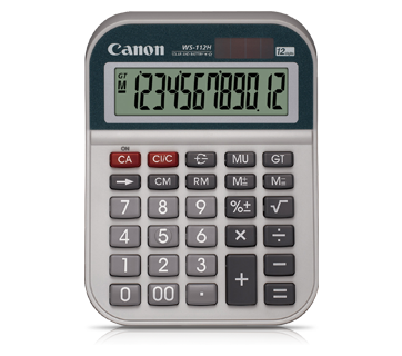Calculators - WS-112H - Canon Malaysia