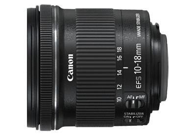 EF Lenses - EF-S10-18mm f/4.5-5.6 IS STM - Canon Malaysia